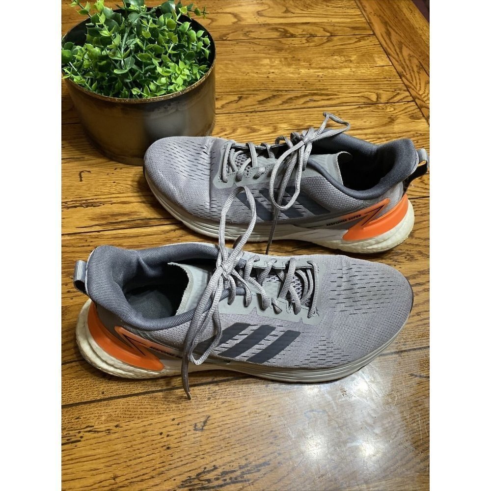 Men's Adidas Response Super Boost Grey Running Shoes FY6483 Sizes 11